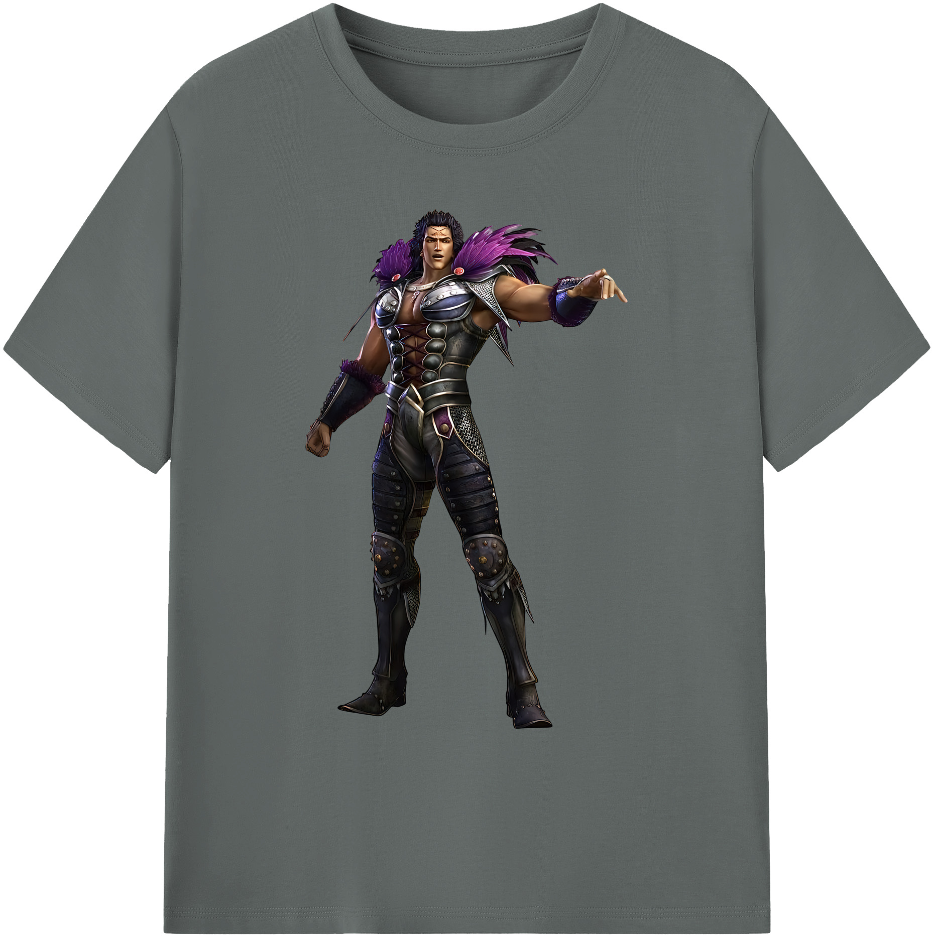 （画像用） 北斗の拳 Fist of the North Star 綿100％ メンズ半袖Tシャツ｜肌触りやわらか＆通気性